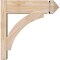 Ekena Millwork Thorton Smooth Arts and Crafts Outlooker, Douglas Fir, 5 1/2"W x 16"D x 16"H OUT06X16X16THR03SDF - alternate 4